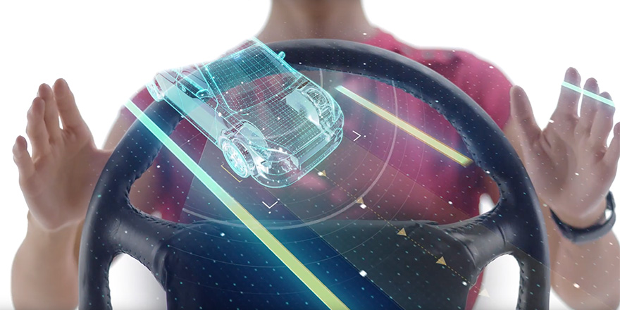 Automated driving graphic